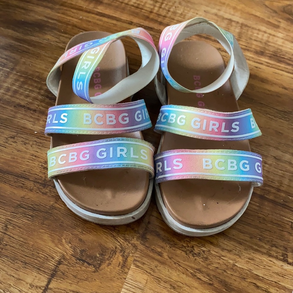 Bcbg girl rainbow sandal